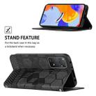 For Xiaomi Redmi Note 11 Pro 5G / 4G Global 2022 / Note 11 Pro+ India Football Texture Magnetic Leather Flip Phone Case(Black) - 5