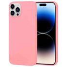 For iPhone 14 Pro Max GOOSPERY SOFT FEELING Liquid TPU Phone Case (Pink) - 1