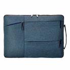 C310 Portable Casual Laptop Handbag, Size:15.6-17 inch(Blue) - 1