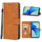 For vivo Y30 5G Leather Phone Case(Brown) - 1