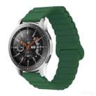 For Xiaomi Haylou Smart Watch 2 LS02 / RS4 / RS4 Plus Reverse Buckle Magnetic Silicone Watch Band(Green) - 1