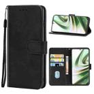 For OnePlus 10T Leather Phone Case(Black) - 1