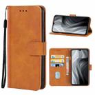 For Realme V20 5G Leather Phone Case(Brown) - 1