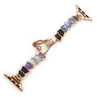 Metal Shell Watch Band For Apple Watch Ultra 49mm&Watch Ultra 2 49mm / Series 9&8&7 45mm / SE 3&SE 2&6&SE&5&4 44mm / 3&2&1 42mm(Rose Gold Blue) - 1