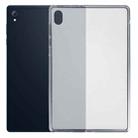 For Lenovo K10 HD 2nd Gen / TB-X6C6X TPU Tablet Case(Frosted Clear) - 1