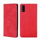 For TCL 30T T603DL Skin Feel Magnetic Horizontal Flip Leather Phone Case(Red) - 1