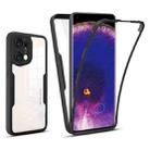 For OPPO Find X5 Pro 360 Degrees Full Coverage Phone Case(Black) - 1