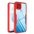 For Realme C21 360 Degrees Full Coverage Phone Case(Red) - 1