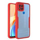 For Xiaomi Redmi 9C 360 Degrees Full Coverage Phone Case(Red) - 1