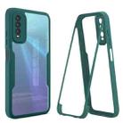 For vivo Y20 360 Degrees Full Coverage Phone Case(Green) - 1