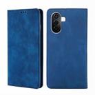 For Huawei Enjoy 50/nova Y70 Plus/Y70 4G Skin Feel Magnetic Horizontal Flip Leather Phone Case(Blue) - 1