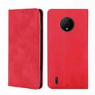 For Nokia C200 Skin Feel Magnetic Horizontal Flip Leather Phone Case(Red) - 1