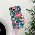 For iPhone 13 Pro Max Small Floral TPU Phone Case (E) - 1