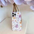 For iPhone 13 Pro Small Floral TPU Phone Case (F) - 1
