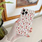 For iPhone 12 Pro Max Small Floral TPU Phone Case(D) - 1