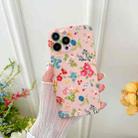 For iPhone 12 Pro Max Small Floral TPU Phone Case(G) - 1