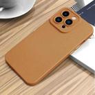 For iPhone 11 Leather Texture TPU Phone Case (Brown) - 2