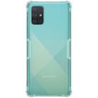 For Galaxy A71 NILLKIN Shockproof TPU Transparent Soft Case(Gray) - 1