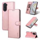 For Huawei nova 10 AZNS Skin Feel Calf Texture Flip Leather Phone Case(Rose Gold) - 1