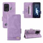 For Xiaomi Black Shark 5 Magnetic Clasp Flip Leather Phone Case(Purple) - 1