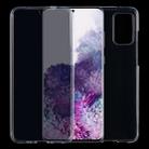 For Galaxy S20+ Full Coverage TPU Transparent Mobile Phone Case - 1