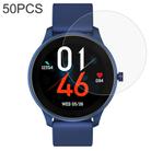 50 PCS 0.26mm 2.5D 9H Tempered Glass Film Watch Screen Protector For Cubot W03 - 1