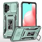 For Samsung Galaxy A32 5G Armor PC + TPU Camera Shield Phone Case(Alpine Green) - 1