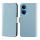 For Honor X7 Candy Color Litchi Texture Leather Phone Case(Light Blue) - 1