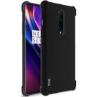 For OnePlus 8 IMAK All-inclusive Shockproof Airbag TPU Protective Case, with Screen Protector(Metallic Black) - 1