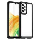 For Samsung Galaxy A33 5G Colorful Series Acrylic + TPU Phone Case(Black) - 1