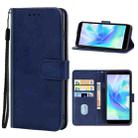 For Doogee X97 / X97 Pro Leather Phone Case(Blue) - 1