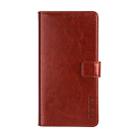 For LG V60 ThinQ idewei Crazy Horse Texture Horizontal Flip Leather Case with Holder & Card Slots & Wallet(Brown) - 2