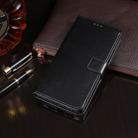 For Galaxy A11 idewei Crazy Horse Texture Horizontal Flip Leather Case with Holder & Card Slots & Wallet(Black) - 1