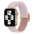 Wave Nylon Watch Band For Apple Watch Ultra 49mm / Series 8&7 45mm / SE 2&6&SE&5&4 44mm / 3&2&1 42mm(Pink) - 1