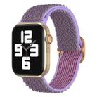 Wave Nylon Watch Band For Apple Watch Series 8&7 41mm / SE 2&6&SE&5&4 40mm / 3&2&1 38mm(Purple) - 1