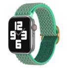 Wave Nylon Watch Band For Apple Watch Series 8&7 41mm / SE 2&6&SE&5&4 40mm / 3&2&1 38mm(Spearmint Green) - 1