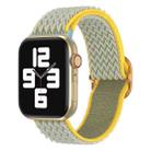 Wave Nylon Watch Band For Apple Watch Series 9&8&7 41mm / SE 3&SE 2&6&SE&5&4 40mm / 3&2&1 38mm(Sunny) - 1