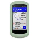 For Garmin Edge 1040 Full Back Cover Stopwatch Silicone Case(Ice Lake Green) - 1