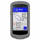 For Garmin Edge 1040 Full Back Cover Stopwatch Silicone Case(Dark Grey) - 1