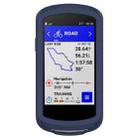 For Garmin Edge 1040 Full Back Cover Stopwatch Silicone Case(Midnight Blue) - 1