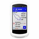 For Garmin Edge 1040 Full Back Cover Stopwatch Silicone Case(White) - 1