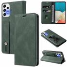 For Samsung Galaxy A53 Wristband Magnetic Leather Phone Case(Green) - 1