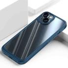 For iPhone 14 Shockproof TPU + PC Phone Case (Navy Blue) - 1