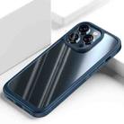 For iPhone 14 Pro Shockproof TPU + PC Phone Case(Navy Blue) - 1