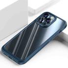 For iPhone 14 Pro Max Shockproof TPU + PC Phone Case (Navy Blue) - 1
