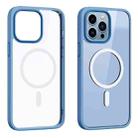 For iPhone 14 Pro Ming Shield Series Magsafe Magnetic Phone Case(Sierra Blue) - 1