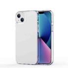 For iPhone 14 Crystal Clear Frosted Phone Case (Transparent) - 1