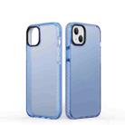 For iPhone 14 Dunjia Series TPU + PC Shockproof Phone Case (Blue) - 1