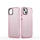 For iPhone 14 Plus Dunjia Series TPU + PC Shockproof Phone Case (Pink) - 1