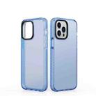 For iPhone 14 Pro Dunjia Series TPU + PC Shockproof Phone Case(Blue) - 1